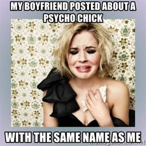 dating psycho girl meme
